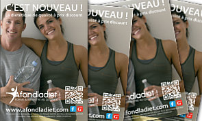 Flyer promotionnel afondladiet.com