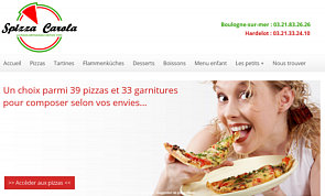 Site vitrine spizzacarola.com